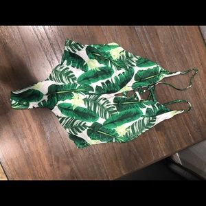 Never used or worn one piece Zaful swim suit